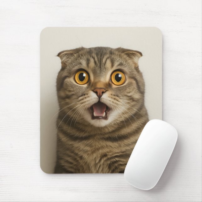 Tapis De Souris Lesbiennes Mangent Quoi de Drôle (Avec souris)
