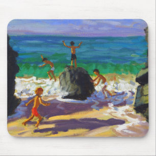 Tapis De Souris l'escalade bascule la plage St Ives 2013 de