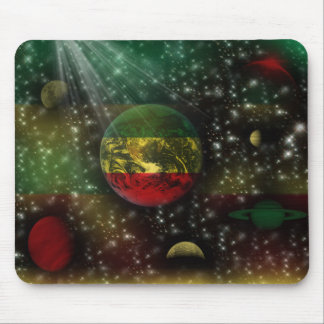 Tapis De Souris L'espace Mousepad du monde de planètes de