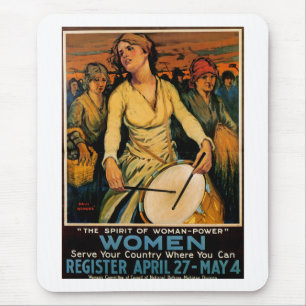 Tapis De Souris L'Esprit de puissance féminine