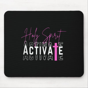 Tapis De Souris L'Esprit Saint active rose