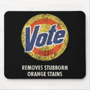 Tapis De Souris Lessive de vote anti-trump drôle vintage An