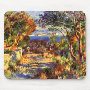 Tapis De Souris L'Estaque de Pierre Renoir, Impressionnisme Vintag