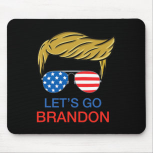 Tapis De Souris Let#39 ; s Go Brandon Chant Funny Biden Politique