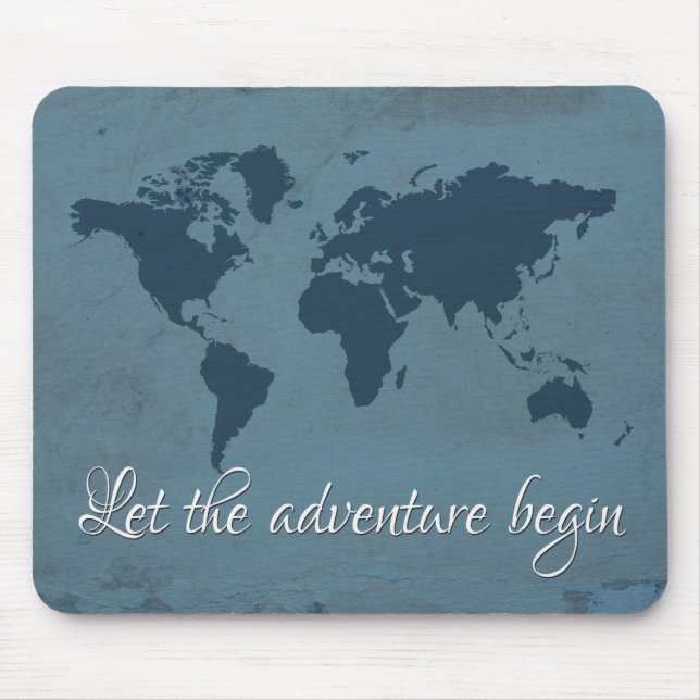 Tapis De Souris Let the adventure begin (Devant)