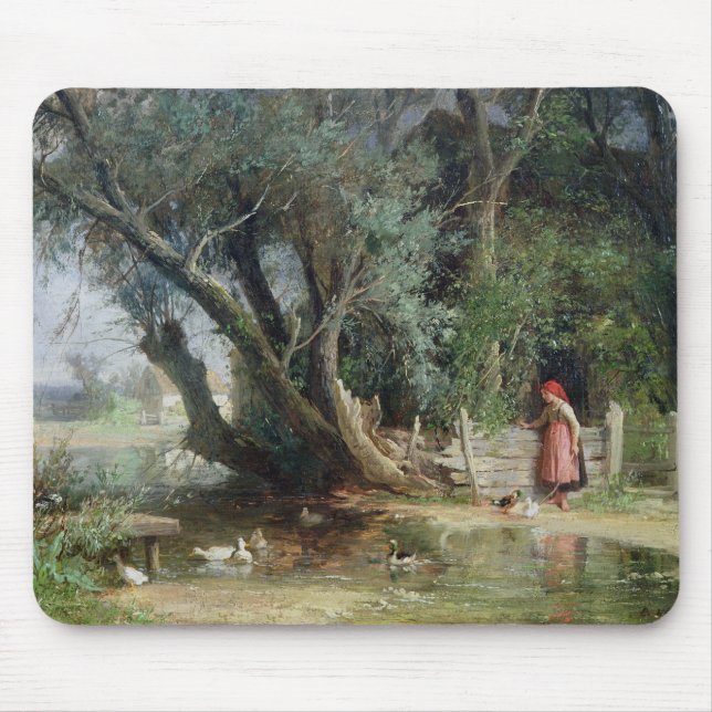 Tapis De Souris L'étang de canard (Devant)