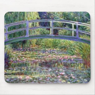 Tapis De Souris L'étang de nénuphar par Claude Monet Mousepads