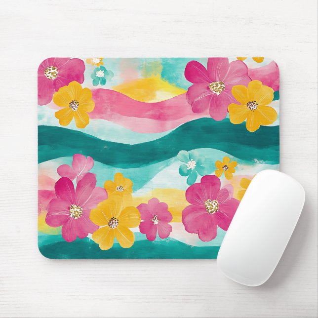 Tapis De Souris L'été  (Avec souris)