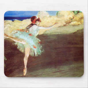 Tapis De Souris L'étoile : Danseuse sur Point by Degas