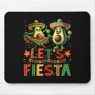 Tapis De Souris Lets Fiesta 5 Cinco De Mayo Pour Femmes Hommes Gar