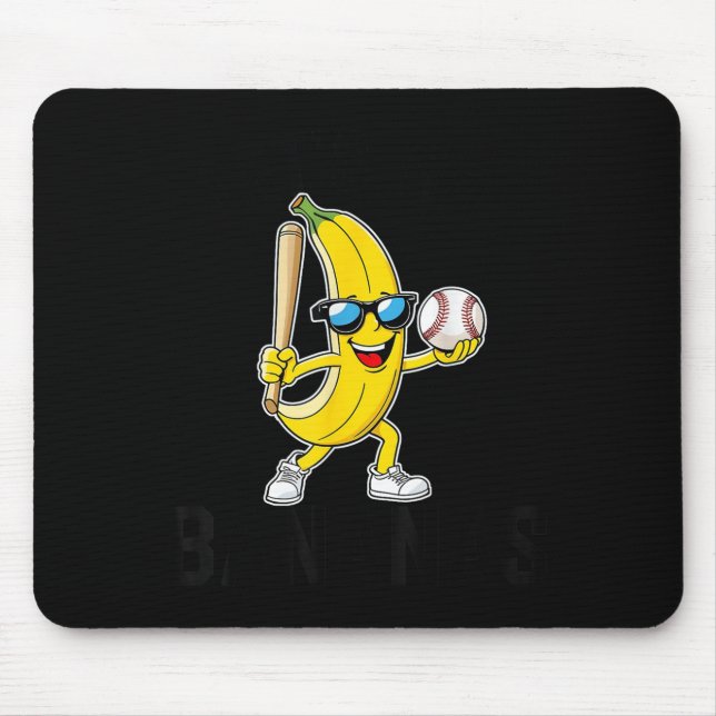 Tapis De Souris Let's Go Bananas Funny Banana Merch  (Devant)