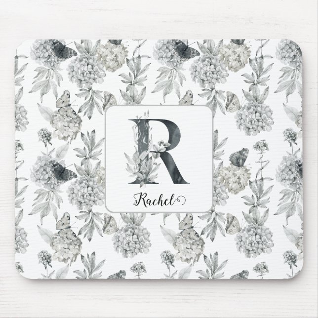 Tapis De Souris Lettre d'aquarelle R (Devant)