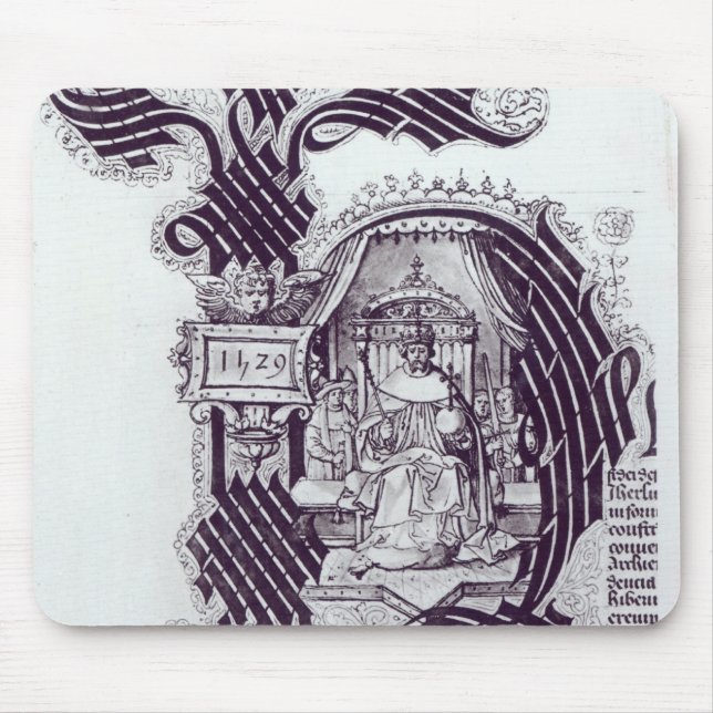 Tapis De Souris Lettre initiale d'une charte (Devant)