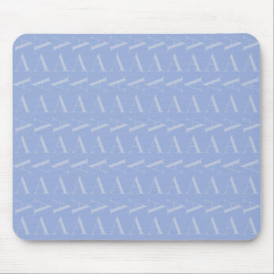 Tapis De Souris LETTRE INITIALE MONOGRAPHIQUE A Bleu