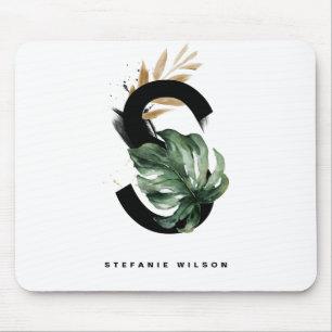 Tapis De Souris LETTRE MONSTÈRE tropicale S MONOGRAPHIQUE PERSONNA