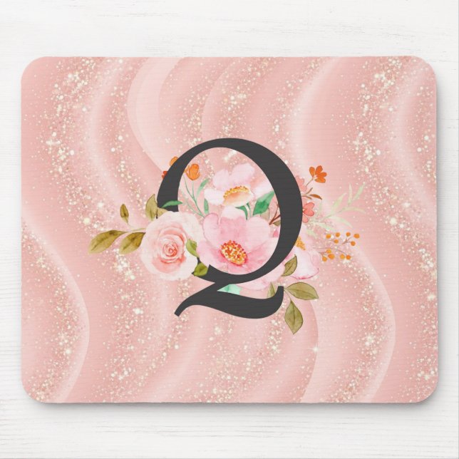 Tapis De Souris Lettre Q (Devant)