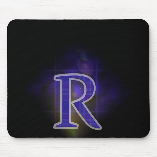 Tapis De Souris Lettre R (Devant)