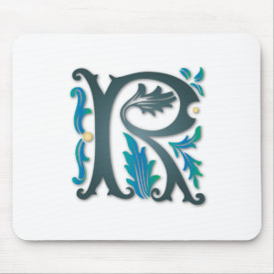 Tapis De Souris Lettre R monogramme