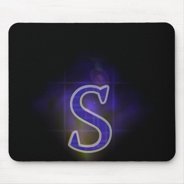 Tapis De Souris Lettre S (Devant)