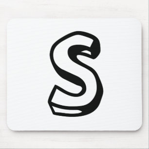 Tapis De Souris Lettre S