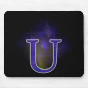 Tapis De Souris Lettre U