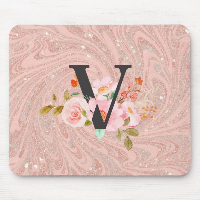 Tapis De Souris Lettre V (Devant)
