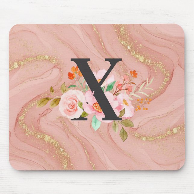 Tapis De Souris Lettre X (Devant)