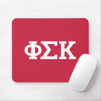 Tapis De Souris Lettres Phi Sigma Kappa