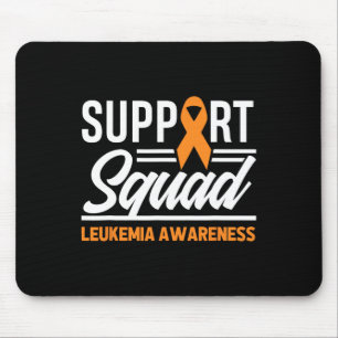 Tapis De Souris Leucémie Guerrier de soutien Escadron Leucémie Can