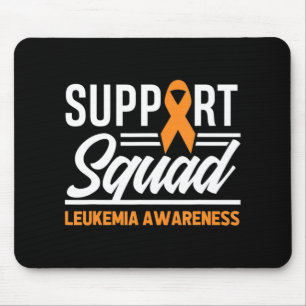 Tapis De Souris Leucémie Guerrier de soutien Escadron Leucémie Can