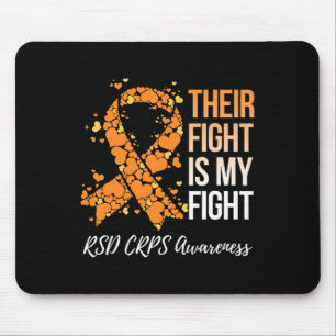 Tapis De Souris Leur combat est mon combat RSD sensibilisation