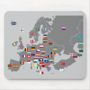 Tapis De Souris l'euro marque le mousepad