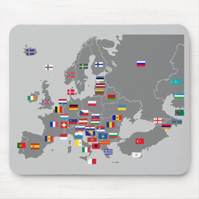 Tapis De Souris l'euro marque le mousepad (Devant)