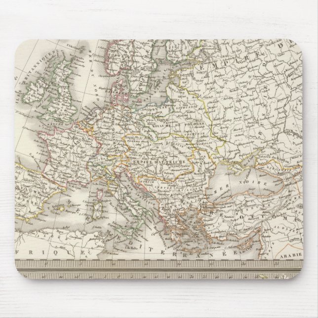 Tapis De Souris L'Europe 1789, 1813 (Devant)