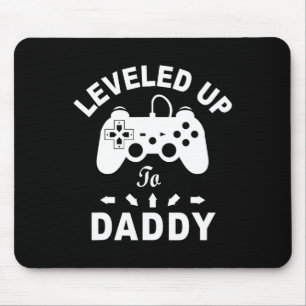 Tapis De Souris Leveled Jusqu'À Papa Jeu Vidéo Papa