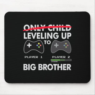 Tapis De Souris Leveling To Big Brother Shirt - Jeu Vidéo Jouer