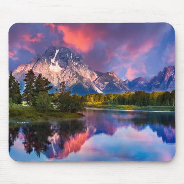 Tapis De Souris Lever de soleil à la courbure d'Oxbow (Devant)