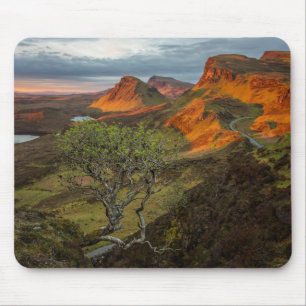 Tapis De Souris Lever de soleil aux montagnes de Quiraing sur