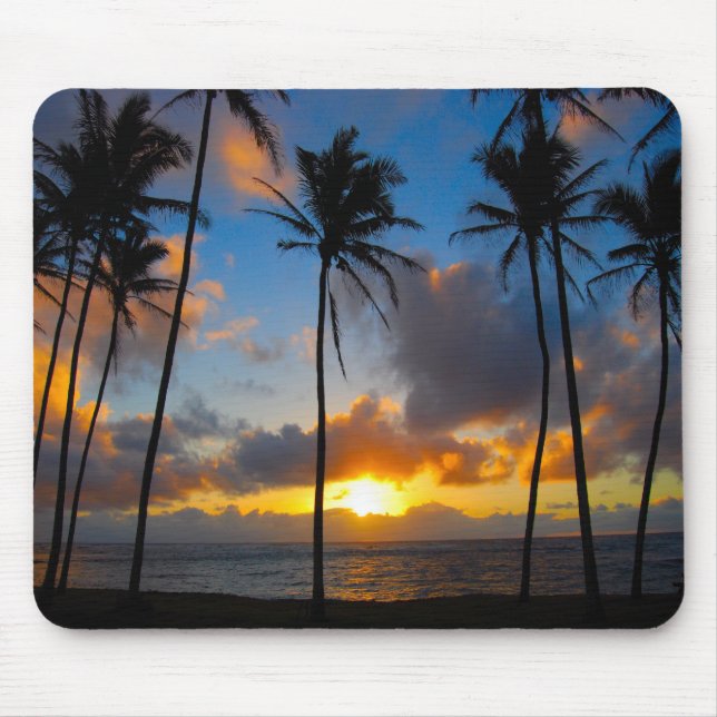 Tapis De Souris Lever de soleil de Kauai (Devant)