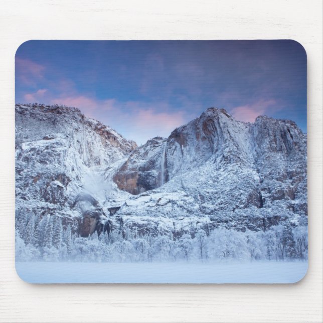 Tapis De Souris Lever de soleil de Yosemite Falls (Devant)