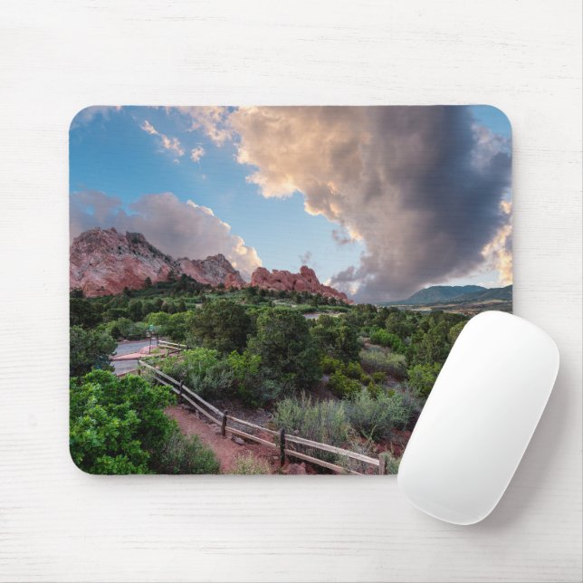 Tapis de souris lever de soleil géant endormi Colo (Avec souris)