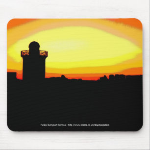 Tapis De Souris Lever de soleil génial de Burryport