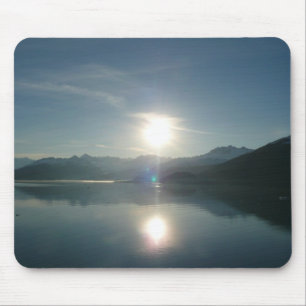 Tapis De Souris Lever de soleil sur College Fjord Alaska Photograp