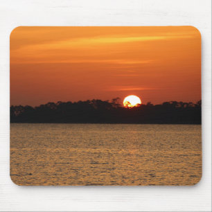 Tapis De Souris Lever de soleil sur la baie de Perdido