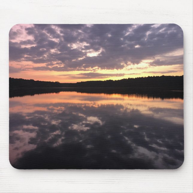 Tapis De Souris Lever de soleil sur le lac Bear (Devant)