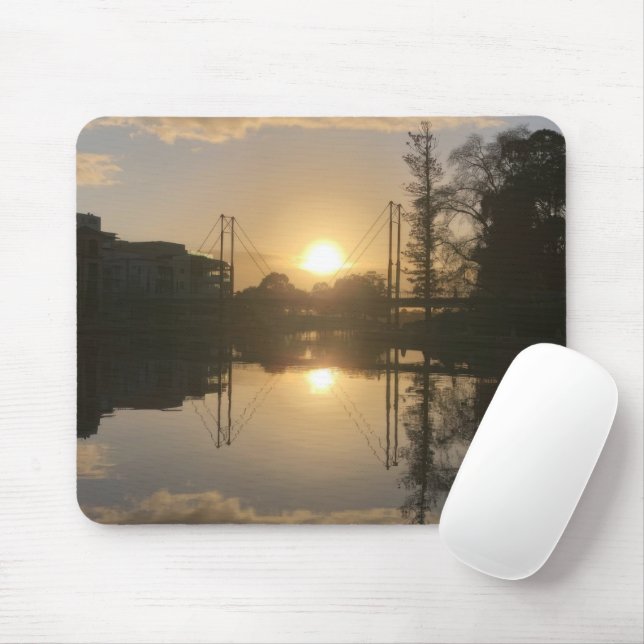 Tapis De Souris Lever du soleil du matin (Avec souris)