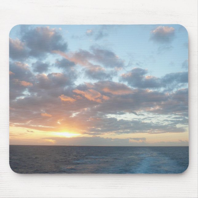 Tapis De Souris Lever du soleil sur Sea I Pastel Seascape (Devant)