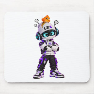 Tapis de souris - Lex Angry Robot Bird - ASW Unive