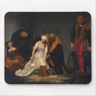 Tapis De Souris L'exécution de Madame Jane Grey