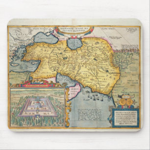 Tapis De Souris L'expédition d'Alexandre le grand